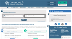 Desktop Screenshot of comptajob.fr