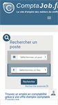 Mobile Screenshot of comptajob.fr